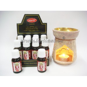 Aceite perfumado Aarti Amor 15ml (pack 12)